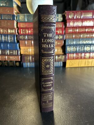 The long Walk by Slavomir Rawicz Easton Press Signed Collectors Edition, 2004-image