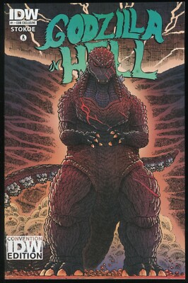 Godzilla in Hell 1 IDW Convention Exclusive Comic King of Monsters Gojira Kaiju-image