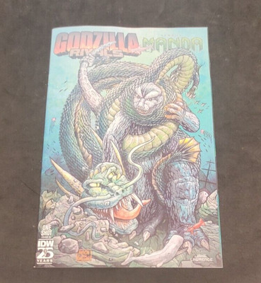 Godzilla rivals vs manda #1 variant first printing idw publishing-image