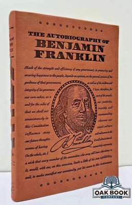 THE AUTOBIOGRAPHY OF BENJAMIN FRANKLIN ~ Faux Leather ~ BRAND NEW ~-image