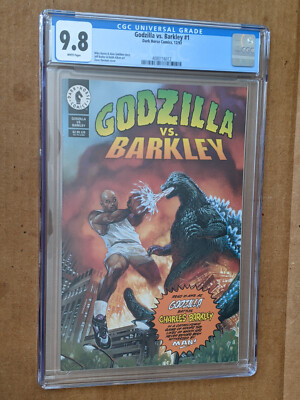 Godzilla vs Barkley #1 1st Print Dark Horse Comics Rarity One-Shot CGC 9.8 NM+/M-image