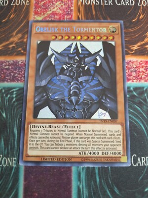 Yu-Gi-Oh! Obelisk the Tormentor TN19-EN007 Prismatic Secret Rare Limited NM-image