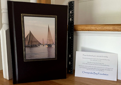 Chesapeake by John Page Williams 2006 Faux Leather Bound Signed by Author-image