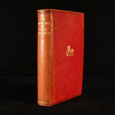 1962 The Memoirs of Lord Chandos Fine Binding First Edition Second Impression-image