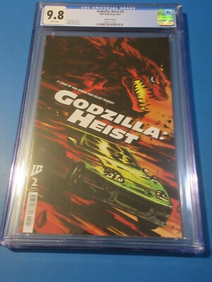 Godzilla Heist #2 Tunica Variant CGC 9.8 NM/M Gorgeous Gem Wow-image
