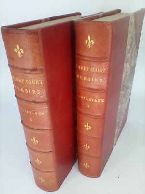 SECRET COURT MEMOIRS OF LOUIS XVI. AND ROYAL FAMILY OF FRANCE Grolier Society-image