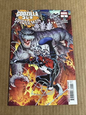 GODZILLA VS SPIDER-MAN #1 FIRST PRINT MARVEL COMICS (2025) KNULL MARY JANE-image