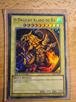 The Winged Dragon of Ra●YUGIOH●LC01●ULTRA RARE●PORTUGUESE●LIMIT ED●NM●DR097-image