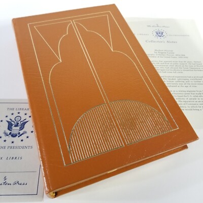 Herbert Hoover by Eugene Lyons [Like New Unread] Easton Press Library Presidents-image