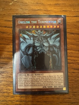 Obelisk the Tormentor (SBC2-ENB01) - Prismatic Secret Rare - 1st Edition-image