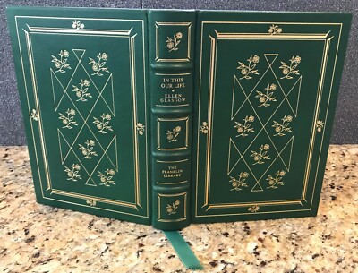 In This Our Life by Ellen Glasgow Franklin Library Pulitzer Prize 1976 Leather-image