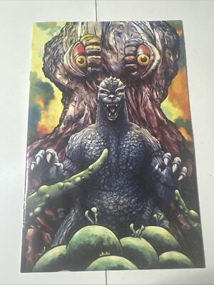 GODZILLA WAR FOR HUMANITY #1 VIRGIN  VARIANT COVER IDW NM-image