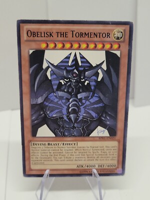 * OBELISK THE TORMENTOR - BP01-EN021 - RARE - MP - YUGIOH-image