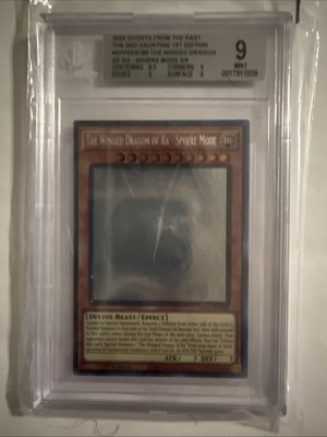 The Winged Dragon of Ra - Sphere Mode (Ghost Rare) GFP2-EN180 1st Edition BGS 9-image