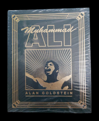 Easton Press -Muhammad Ali by Alan Goldstein Leather Bound Book -FACTORY SEALED -image