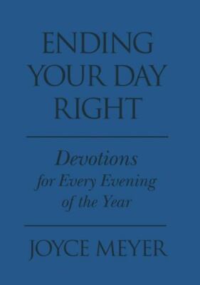 Ending Your Day Right: Devotions for Eac- 1455543624, leather bound, Joyce Meyer-image