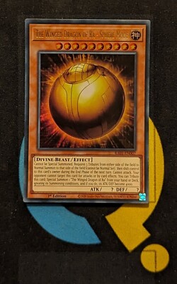 RA01-EN007 The Winged Dragon of Ra - Sphere Mode Ultra Rare 1st Edition YuGiOh-image