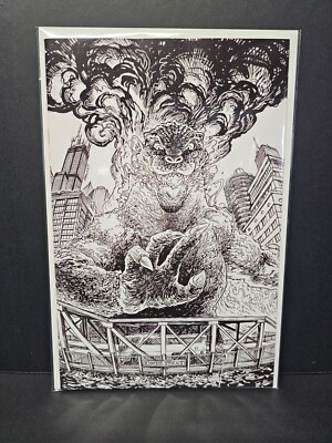 Godzilla Vs. America: Chicago #1 Ryan Browne 1:25 IDW 2025 Brand New 🔥-image