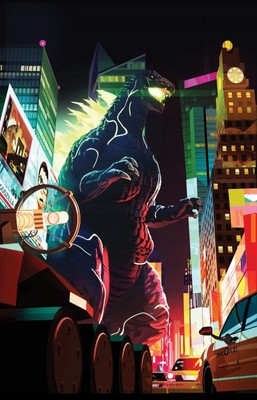 (2025) IDW COMICS Godzilla [Kai-Sei Era] #1 1:50 Kade Byrand Variant Cover-image