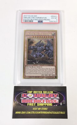 YuGiOh! Obelisk The Tormentor D.S.O.D Blu-Ray/DVD Promo MVPC-EN001 PSA 6 EX-Mint-image
