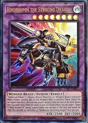 Rindbrumm the Striking Dragon RA02-EN025 (UR)-image