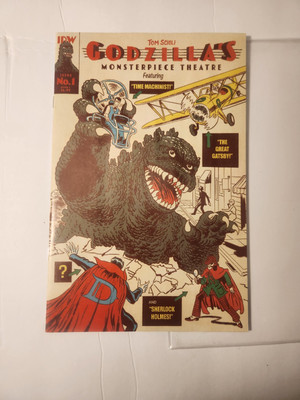 GODZILLA MONSTERPIECE THEATRE #1 HTF-image