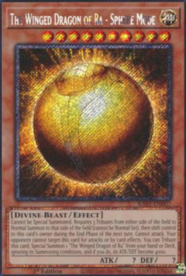 The Winged Dragon of Ra - Sphere Mode - RA01-EN007 - Platinum Secret Rare - NM-image