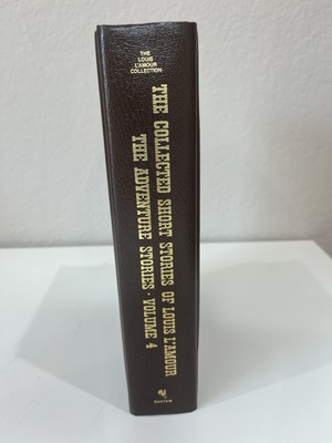 Louis L'Amour The Collected Short Stories 2006 1st Printing Volume 4 LEATHER EUC-image