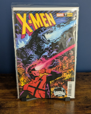 X-Men #4 Marvel Comics 2024 - Chris Samnee Godzilla Variant -NM-image