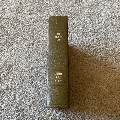 The Book of Life System Holy Bible Study KJV 1971 John Rudin King James Version-image