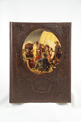 Time Life Books The Old West The Pioneers Faux Leather Hardcover Book 1974-image