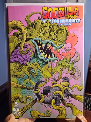 Godzilla War for Humanity #5 1:10 Leonardo Gonzalez Incentive NM IDW 2024-image