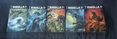 Godzilla Rage Across Time #1 #2 #3 #4 #5 2016 IDW Publishing Complete Series -image
