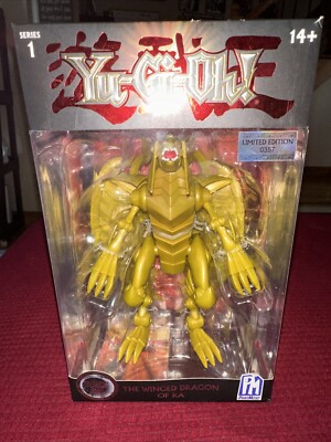 PhatMojo Action Figure The Winged Dragon Of Ra Yu-Gi-Oh! #0357 Platinum New Mint-image