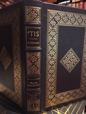 Easton Press: SIGNED: FRANK McCOURT: TIS: MEMOIR: IRISH IMMIGRANT in NEW YORK-image