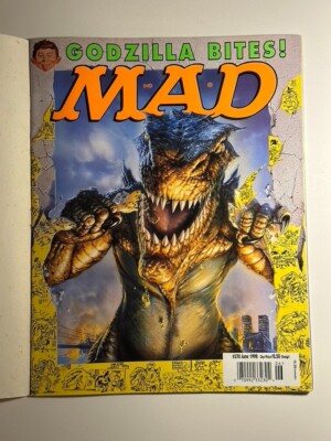 MAD Magazine, #370 June 1998 Godzilla-image