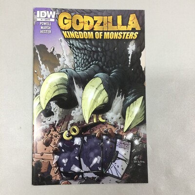 Godzilla Kingdom Of Monster #1 Corner Store Comics Exclusive IDW 2011 (GZ90)-image