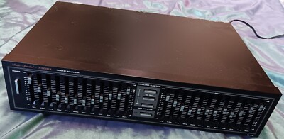 Fisher EQ-550 Stereo Graphic Equalizer frequency: 16- 32.000 Hz-image