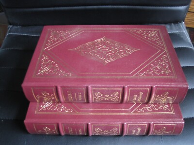 DAVID MCCULLOUGH SIGNED - TRUMAN - EASTON PRESS LEATHER 2 VOLUMES US PRESIDENT-image