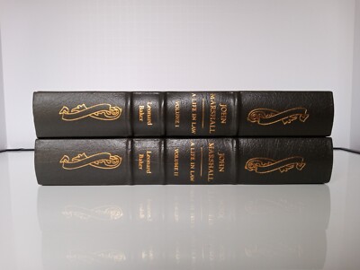 A LIFE IN LAW Vol. 1 and 2 by Leonard Baker LEATHERBOUND Collector's Edition-image