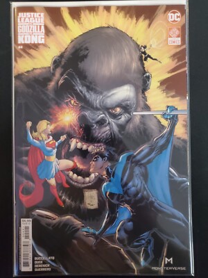 Justice League vs Godzilla vs Kong #4 B Sinclair Kong Cover DC 2024 VF/NM Comics-image