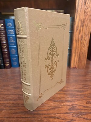 Rutherford B. Hayes.  H. J. Eckenrode. Easton Press 1988. Full Leather w Notes.-image