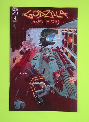 Godzilla Skate or Die #4 2024 IDW Publishing High Grade Comic Book G31-38-image