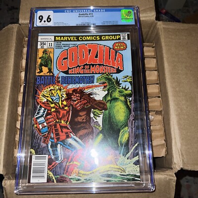 GODZILLA #11  CGC 9.6 WP - NM+ 1978-image
