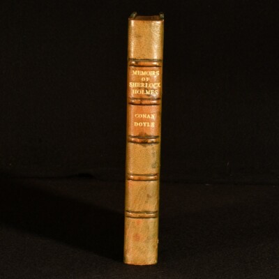 1905 The Memoirs of Sherlock Holmes Arthur Conan Doyle Sidney Paget Illus Fin...-image