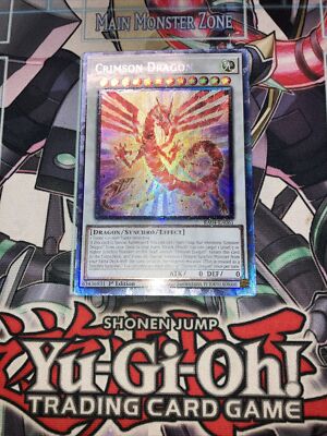 Crimson Dragon Prismatic Collectors Rare RA04-EN061 Yugioh-image