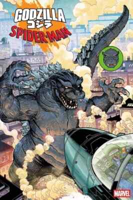 Godzilla Vs Spider-Man #1 - Bradshaw Variant Cover - Marvel 2025-image