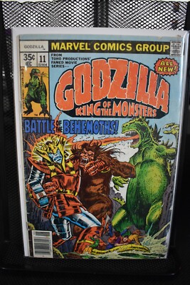 Godzilla King of Monsters #11 Newsstand Marvel 1978 Yetrigar & Red Ronin 2.5-image