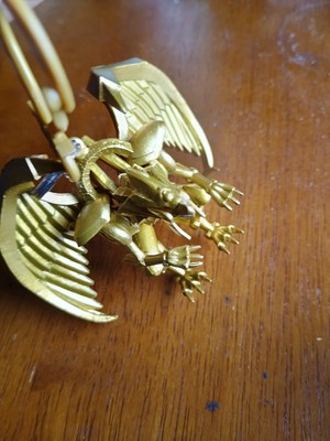 Winged Dragon Of Ra From Yu-Gi-Oh 3.5 Height Ish Bagclip Keychain-image