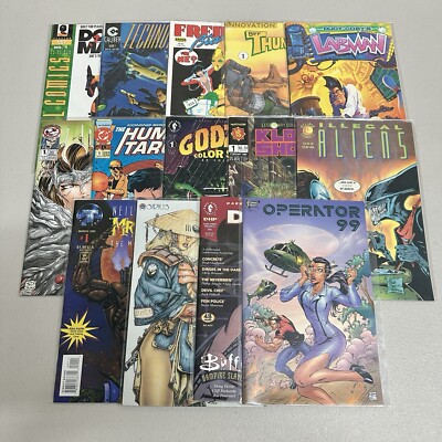 Lot of 14 Comic Books - Klown Shock!, Godzilla Color Special, DHP2K, Mr. Hero-image